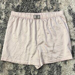 Victoria Secret Satin Boxer Shorts - Large